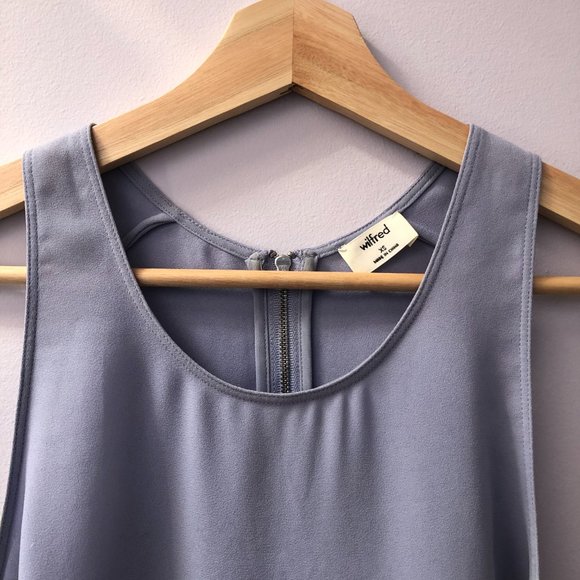 Aritzia Wilfred lilac/ashen sleeveless blouse (XS) - Picture 2 of 7